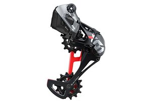 SRAM SRAM X01 Eagle AXS 12-vxl 52T Svart/röd Bakväxel