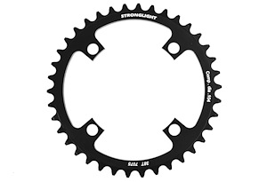 Stronglight Stronglight Kedjedrev 104 mm Singlespeed 38T 4 bultar | Svart | 1x9