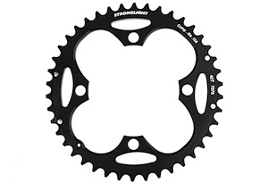 Stronglight Stronglight Kedjedrev 104 mm Yttre (triple) 42T 4 bultar | Svart | 3x9