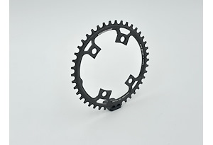 Stronglight Stronglight Kedjedrev 110 mm (Shimano Asymmetric) 38T 4 bultar | Svart | 2x11/12