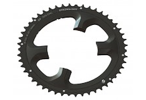 Stronglight STRONGLIGHT Kedjedrev 110 mm (Shimano Asymmetric) Yttre (Tvådelat) 50T 4 bultar | Svart | 2x11