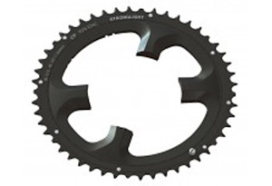 Stronglight Stronglight Kedjedrev 110 mm (Shimano Asymmetric) Yttre (Tvådelat) 50T 4 bultar | Svart | 2x11