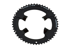 Stronglight STRONGLIGHT Kedjedrev 110 mm (Shimano Asymmetric) Yttre (Tvådelat) 52T 4 bultar | Svart | 2x11