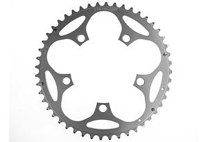 Stronglight Stronglight Kedjedrev 110 mm Yttre (Tvådelat) 48T 5 bultar | Silver | 2x9/10