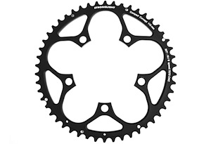 Stronglight STRONGLIGHT Kedjedrev 110 mm Yttre (Tvådelat) 50T 5 bultar | Svart | 2x9/10