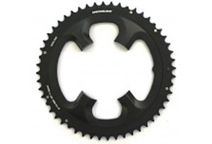 Stronglight Stronglight Kedjedrev 110 mm Yttre (Tvådelat) 52T 4 bultar | Svart | 2x11