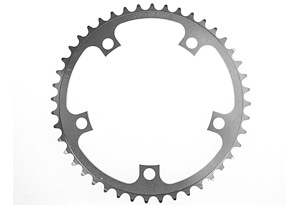 Stronglight Stronglight Kedjedrev 130 mm Inre (Tvådelat) 44T 5 bultar | Silver | 2x9/10