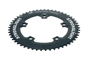 Stronglight Stronglight Kedjedrev 130 mm Yttre (Tvådelat) 54T 5 bultar | Svart | 2x10/11