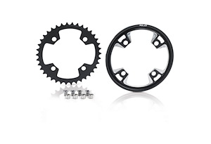 XLC XLC Kedjedrev 104 mm Singlespeed 46T 4 bultar | Svart | Standardkedja