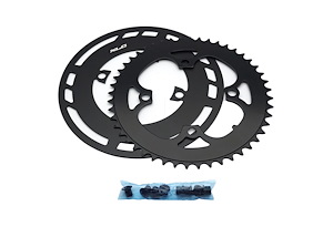 XLC XLC Kedjedrev 104 mm Singlespeed 48T 4 bultar | Svart | Standardkedja