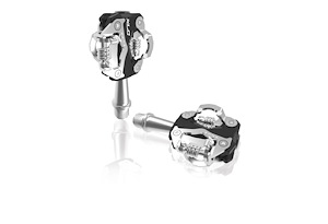 XLC XLC Pedal PD-S15 Svart/Silver | Dubbelsidig SPD pedal
