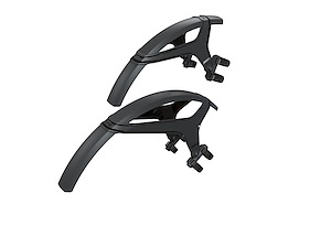 Zefal ZÉFAL Mudguard Deflector M65 Skärmset |  Fram och bakskärm 26" - 29" Svart | Däck upp till 2,6"