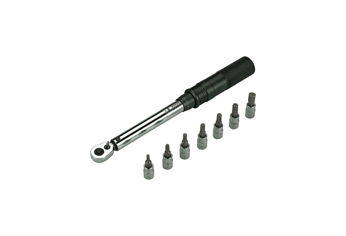 BBB Torqueset Deluxe 2-24 Nm | Momentnyckel ink. bits | TCMcykel.se