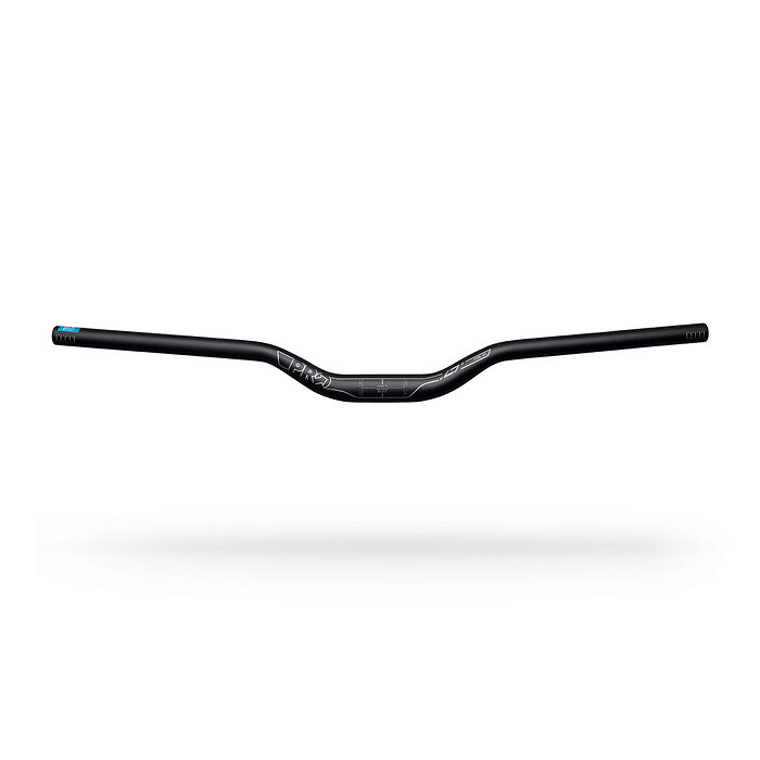 Guidon Vélo PRO LT High Rise 740mm – En Aluminium Noir, Diamètre 31.8mm, Pour VTT Ou Ville | Confort Position Relevée, Style Sportif