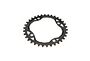 Absoluteblack AbsoluteBLACK Kedjedrev Ø104 BCD Shimano HG+ | Ovalt | Svart 36T