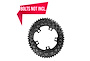 absoluteBLACK Kedjedrev 110 mm Yttre (Tvådelat) 50T 5 bultar Svart 2x1011 från TCMcykel.se Artikel nr: 32282