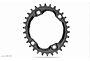 Absoluteblack AbsoluteBLACK Oval Chainring | Kedjedrev 96 BCD Svart