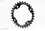 Absoluteblack AbsoluteBLACK Oval Chainring | Kedjedrev BCD 94mm Svart