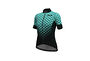 Alé Alé Solid Hexa Women Jersey Svart/Turkos