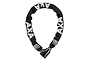 AXA Chain Absolute 9 - 90 Chain lock SBCS Godkänt kättinglås från TCMcykel.se Artikel nr: 35928