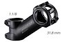 BBB Styrstam HighRise svart 31.8 90mm från TCMcykel.se Artikel nr: 33944