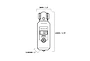 Blackburn Honest Digital Pressure Gauge Digital däcktryckmätare från TCMcykel.se Artikel nr: 34230