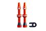 Cush Core CushCore Ventil 44 mm Air Valve Set | Orange Tubelessventiler