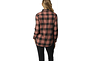 FOX FOX Pines Flannel Rosa | Flanellskjorta Dam | Storlek S