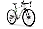 Ghost Asket CF Full Party Gravelbike Silver Stone-Madow Green från TCMcykel.se Artikel nr: 32678