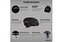GripGrab GripGrab Waterproof Helmet Cover | Hjälmöverdrag Svart