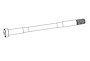 Husqvarna Fastace Axle M12x1, 170,5mm från TCMcykel.se Artikel nr: 30489