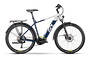 Husqvarna Husqvarna Cross Tourer CT3 Gent | Elcykel | Shimano EP6 / 630 Wh | Vit / Blå