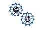 JRC 11T Ceramic Jockey Wheels Keramiska Rulltrissor Dura Ace 12S Blue från TCMcykel.se Artikel nr: 35833