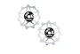 JRC 11T Ceramic Jockey Wheels Keramiska Rulltrissor Dura Ace 12S Silver från TCMcykel.se Artikel nr: 35837