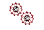 JRC 11T Ceramic Jockey Wheels Keramiska Rulltrissor Red från TCMcykel.se Artikel nr: 35843