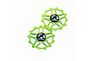 JRC JRC 13T Ceramic Jockey Wheels | Keramiska rulltrissor Shimano 12s Acid Green