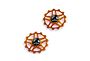 JRC JRC 13T Ceramic Jockey Wheels | Keramiska rulltrissor Shimano 12s Acid Orange