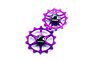 JRC JRC 14/12T Ceramic Jockey Wheels | Keramiska rulltrissor Sram Eagle Lila