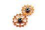 JRC JRC 14/12T Ceramic Jockey Wheels | Keramiska rulltrissor Sram Eagle Orange