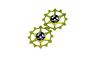 JRC JRC Narrow-Wide Ceramic Jockey Wheels | Keramiska rulltrissor Sram Acid Green