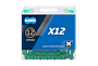 KMC X12 Aurora Green 12 -vxl 126 länkar Kedja från TCMcykel.se Artikel nr: 32559