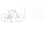 Orbea Wild TR H20 e-MTB Trail White Cream-Sunset från TCMcykel.se Artikel nr: 35089