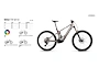 Orbea Wild TR M10 e-MTB Trail Desert Rose-Burning Ashes C. View från TCMcykel.se Artikel nr: 35090