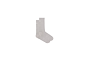 POC Cadence Road Long Sock - Granite Grey från TCMcykel.se Artikel nr: 35763