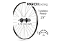 RODI TRYP25 TLR 29" 5-141mm QR Bak Bakhjul MTB Svart från TCMcykel.se Artikel nr: 25548