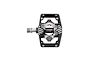 Shimano Deore XT PD-M8220 Dubbelsidig SPD-Pedal Svart från TCMcykel.se Artikel nr: 36046