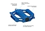 Shimano PD-EF202 Plattformspedaler Blå City Pendling från TCMcykel.se Artikel nr: 34075