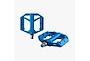 Shimano PD-GR400 Plattformspedaler Blå MTB Trail från TCMcykel.se Artikel nr: 34079