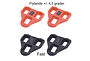 BBB BBB RoadClip Red Look Delta | Pedalklossar racer 9 grader Float