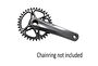 Shimano Shimano XTR FC-M9120-1 170mm (utan drev) Vevparti